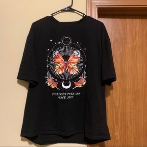 Oversized butterfly t-shirt